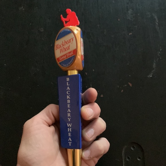 Long Trail Ale Blackberry Wheat beer tap handle - Picture 2 of 4